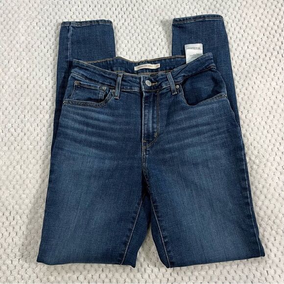 Levi's Jeans 721 High Rise Skinny Blue size 27 - Picture 1 of 11